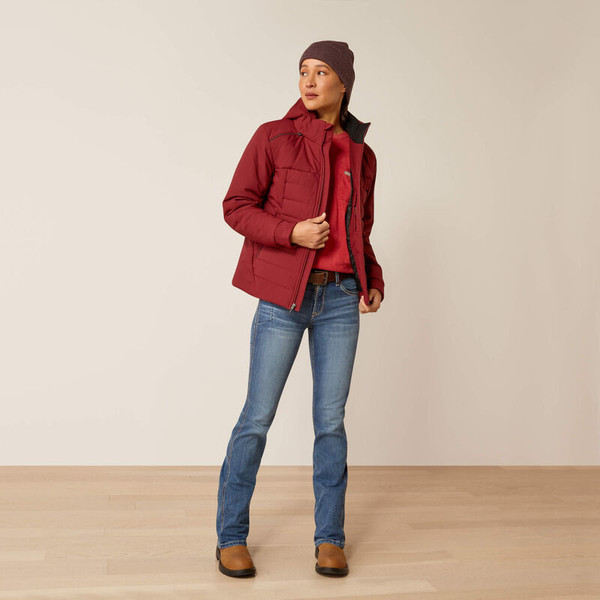 ARIAT REBAR VALKYRIE STRETCH CANVAS INSULATED JACKET 10052719