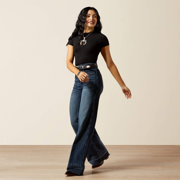 ARIAT ULTRA HIGH RISE JILL WIDE LEG JEAN PASADENA 10065915