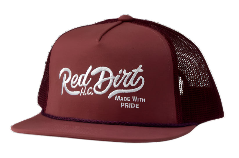RED DIRT OVER THE TOP HAT MAROON RDHC-406