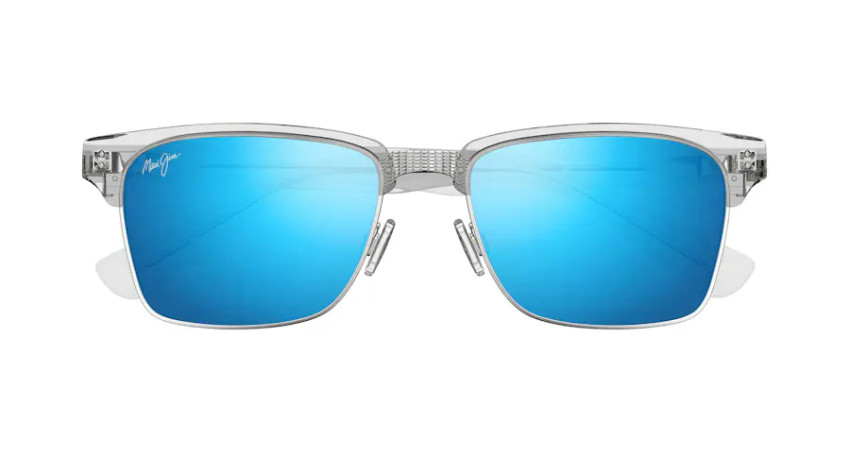 MAUI JIM KAWIKA POLARIZED CLASSIC SUNGLASSES BLUE HAWAII 257-05CR