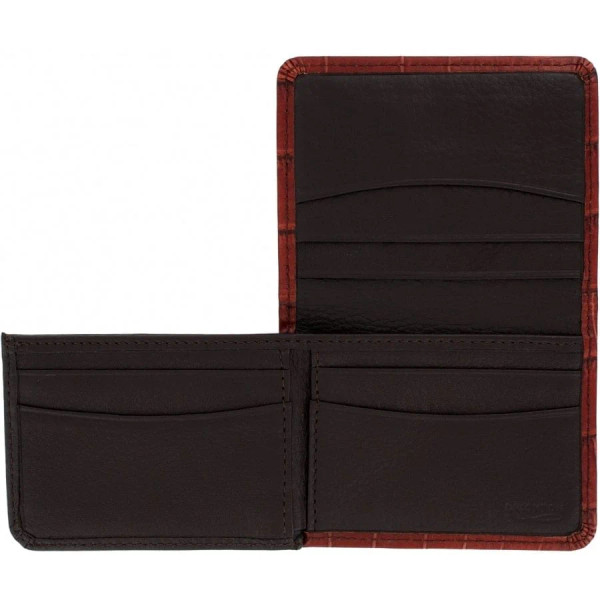 BRIGHTON ROCKEFELLER FLIP WALLET BROWN 89507