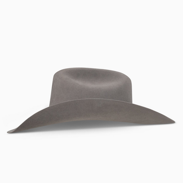 RESISTOL 20X TARRANT 4 1/4" BRIM COWBOY HAT CHARCOAL RFTANT-724225