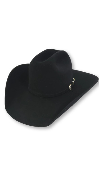 AMERICAN HAT 4 1/4" BRIM / RC CROWN 10X BLACK