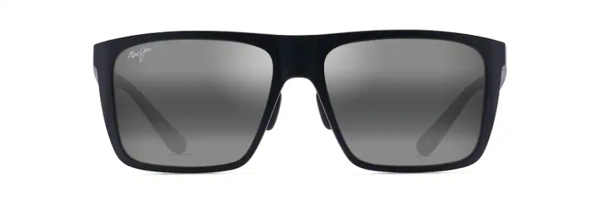 MAUI JIM HONOKALANI POLARIZED RECTANGULAR GREY/BLACK MJ0455S-001