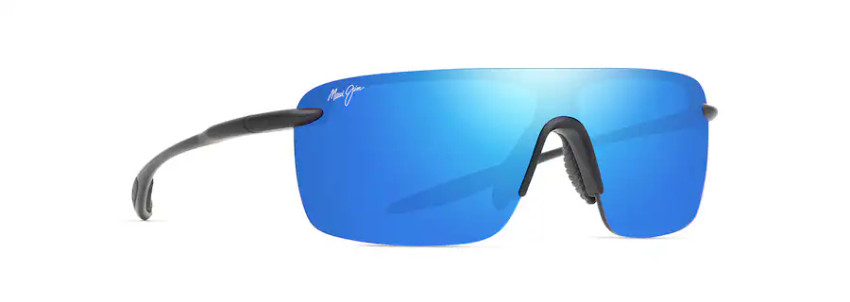 MAUI JIM PALULU POLARIZED SHIELD SUNGLASSES BLUE HAWAII MJ0680S