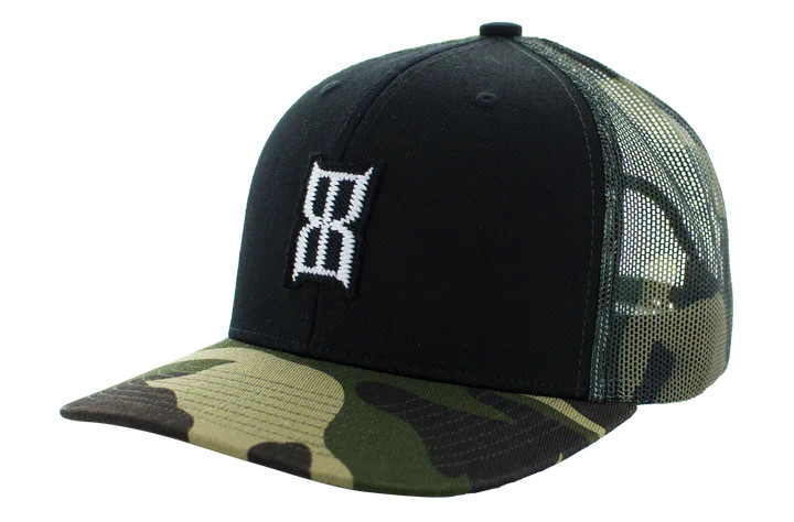 BEX WHIP CAP CAMO/BLACK H0162CA