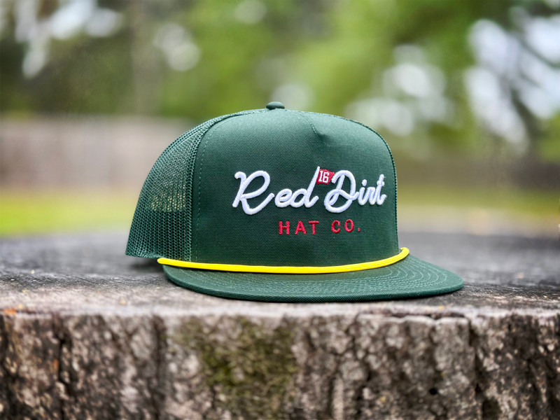 RED DIRT HOLE IN ONE CAP GREEN/YELLOW RDHC-508