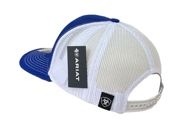 M&F ARIAT MENS SIGNATURE LOGO CAP BLUE A300005227