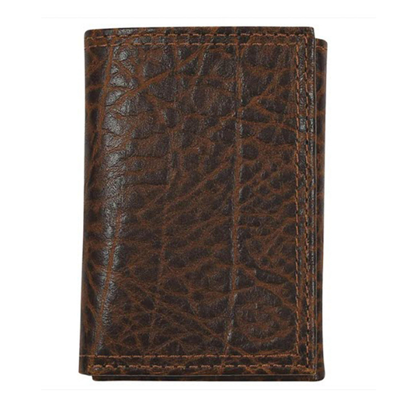 JUSTIN LEATHER TRI-FOLD WALLET 2512393226