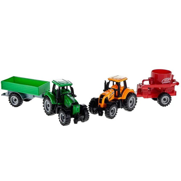 M&F BIGTIME BARNYARD TRACTOR WITH TRAILER 5100011