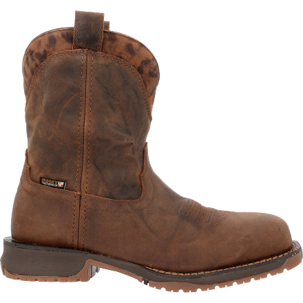 ROCKY WOMENS ROSEMARY COMPOSITE TOE WATERPROOF WORK BOOT RKW0401