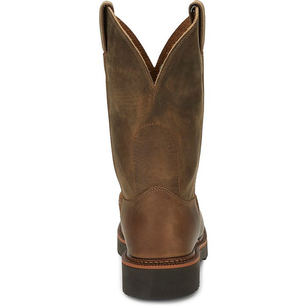 JUSTIN BLUEPRINT 11" WORK BOOT TAN GAUCHO 4440
