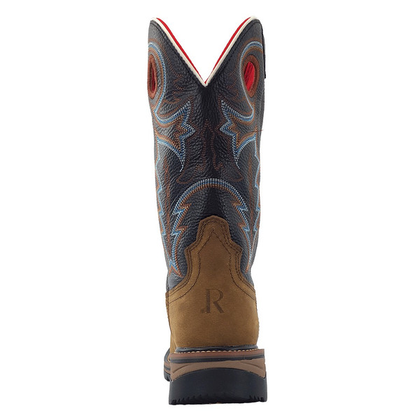 R WATSON MENS BUFFALO 12″ STEEL TOE WORK BOOT COFFEE DISTRESSED RW1012ST
