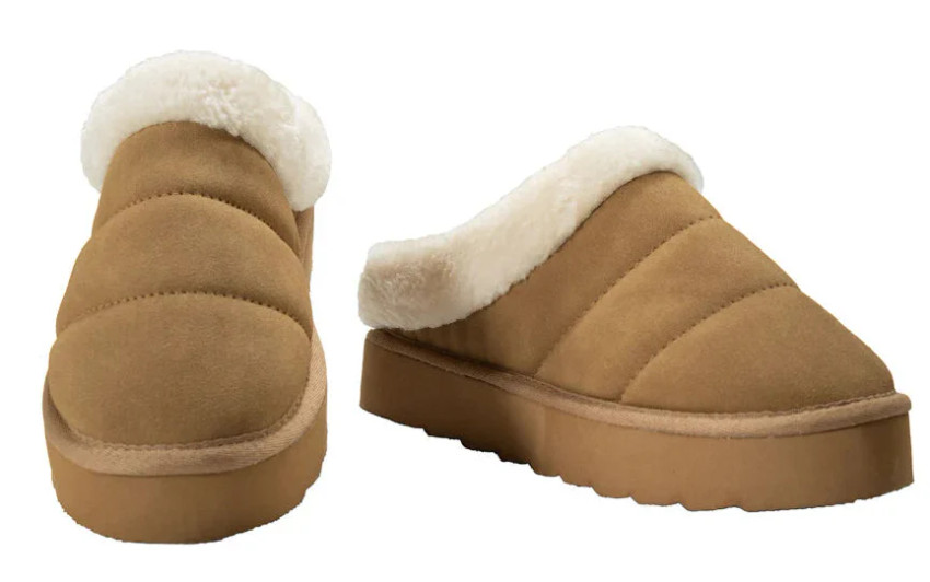 M&F BLAZIN ROXX WOMENS EMMA PLATFORM SLIDE TAN 5738108
