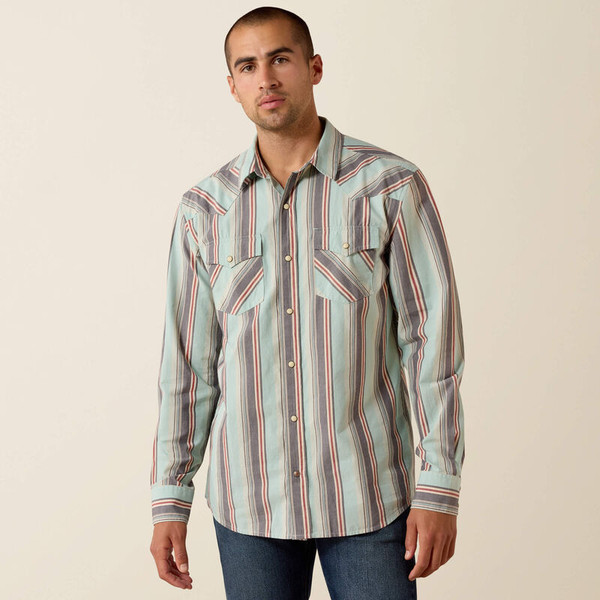 ARIAT RETRO HESPERUS FITTED SNAP SHIRT 10071089