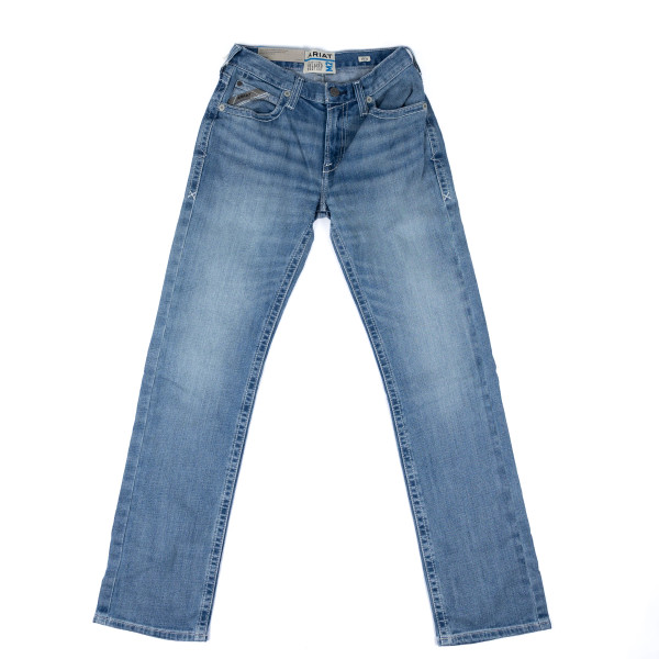 ARIAT MEN'S M2 FLYNN RORY LIGHT WASH RELAXED BOOTCUT 10073109