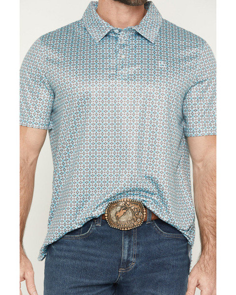 PANHANDLE SLIM TURQUOISE MEDALLION PRINT TM51T08199