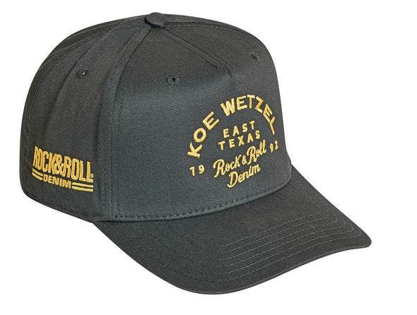 ROCK & ROLL KOE WETZEL X RRD CAP BLACK BU40X08748