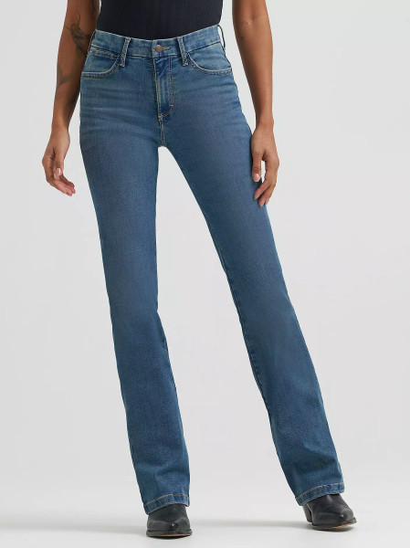 WRANGLER WOMENS BESPOKE HIGH RISE BOOTCUT JEAN 112359279