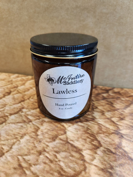 MCINTIRE 8OZ CANDLE LAWLESS