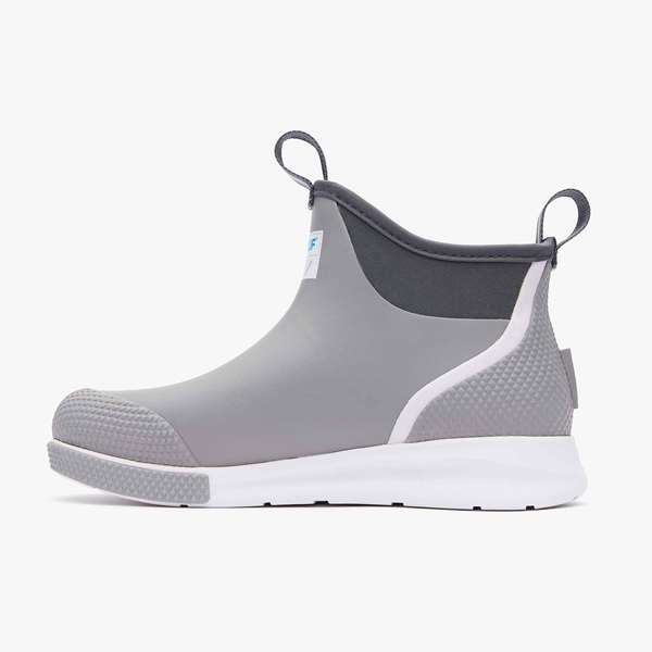 XTRATUF MENS ANKLE DECK BOOT SPORT GREY ADSM100