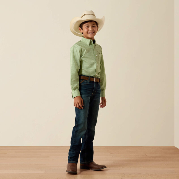 ARIAT SMITTY SHIRT LODEN FROST ABSTRACT 10073673
