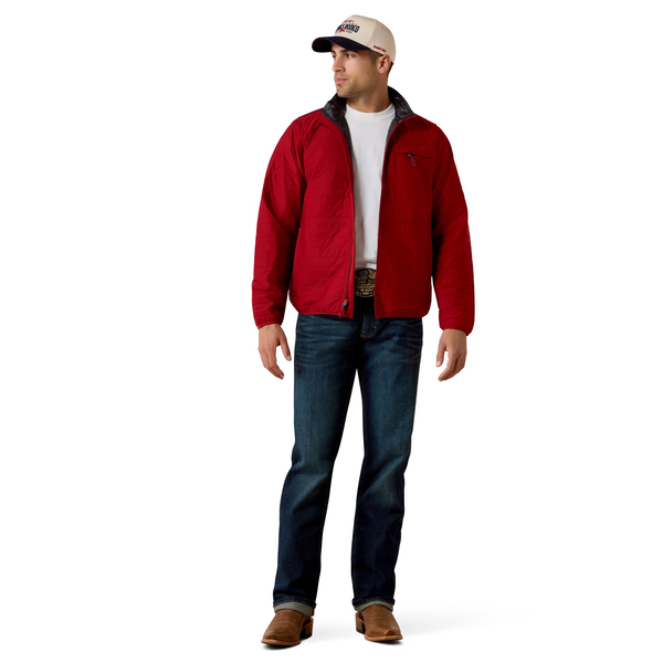 ARIAT WYLIE FULL ZIP JACKET RED DALIA 10079871