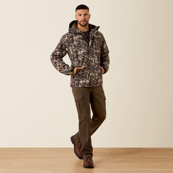 ARIAT REBAR STORMSHELL WATERPROOF INSULATED JACKET CAMO 10079110