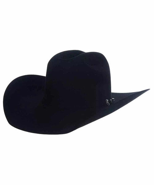 RODEO KING 4 1/4" BRIM 30X TOP HAND BLACK-RK-TH