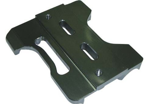 Parolin Base Plate for engine Mount no Holes 30mm Black Anodized
