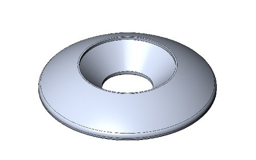 Parolin Countersunk Washer For Seat M8 - Black Anodized