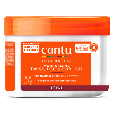 Cantu Moisturizing Twist & Lock Gel 13OZ