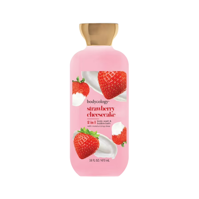 Bodycology Strawberry Cheesecake Body Wash 16OZ