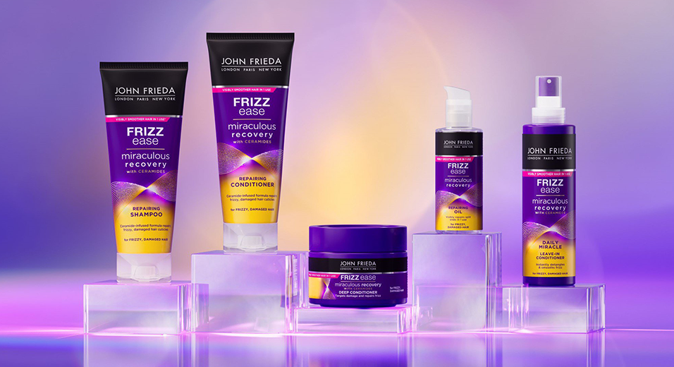 The No.1 Frizz Brand* promises 'targeted repair for 86% less frizz'