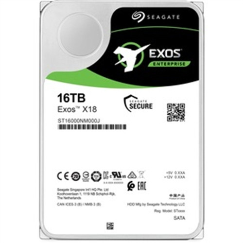 Exos 16TB X18HDD 512E 4KN SATA