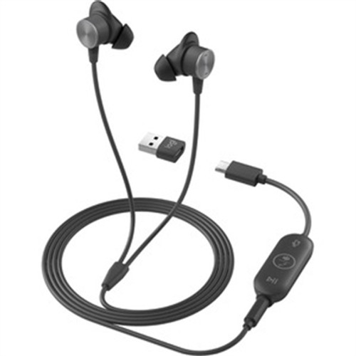Logi Zone Wired Earbuds Teams