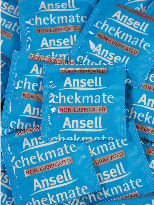 Ansell Chekmate Non-lubricated Condoms (24 loose packed) - Buy Condoms Online