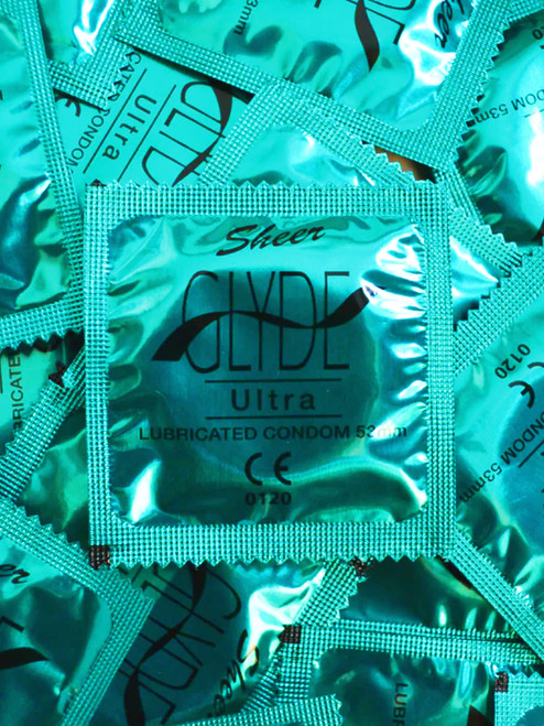 Glyde Ultra 53mm Condoms 100 Bulk - Buy Bulk Condoms Online