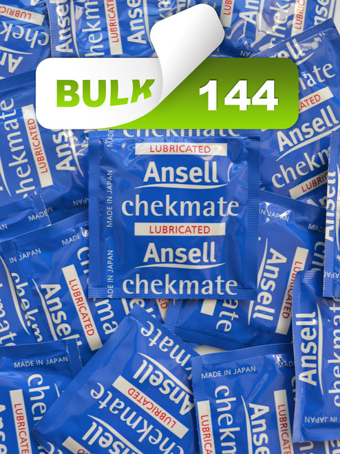 Ansell Checkmate Condoms (144 Bulk) - Buy Bulk Condoms Online