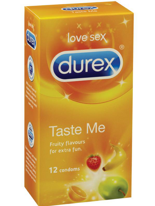 Durex Taste Me Condoms 12 Pack - Buy Condoms Online
