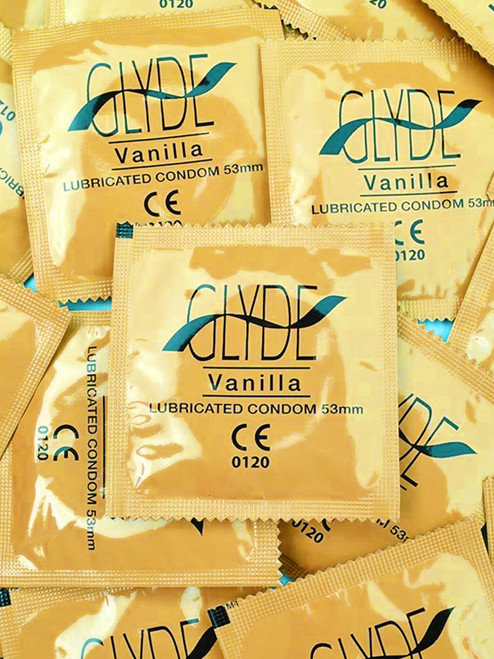 Glyde Vanilla Condoms (24 Loose Packed) - Buy Condoms Online