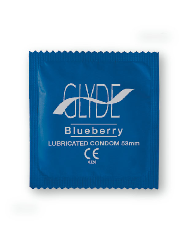 Glyde Blueberry Condoms - Buy Condoms Online