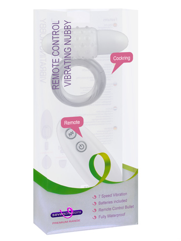 Remote Control Nubby Vibrator