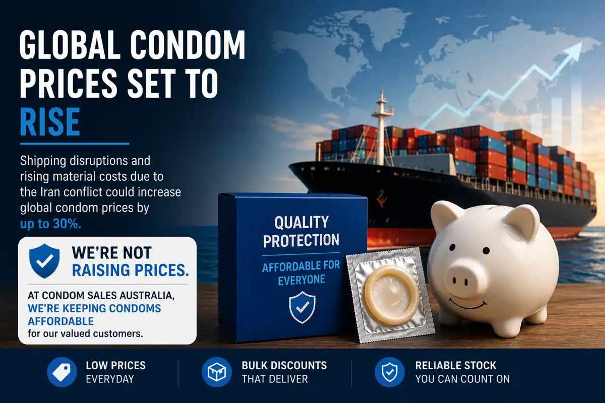 Global Condom Prices Rising in 2026 | No Price Increases at Condom Sales Australia