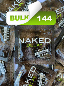 Four Seasons Naked Delay Condoms (144 Bulk)