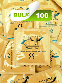 Glyde Vanilla Condoms (100 Bulk) - Buy Bulk Condoms Online