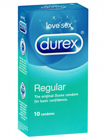 Durex Regular Condoms 10 Pack - Buy Condoms Online