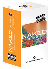 Four Seasons Naked Allsorts 20 Pack  - Buy Condoms Online