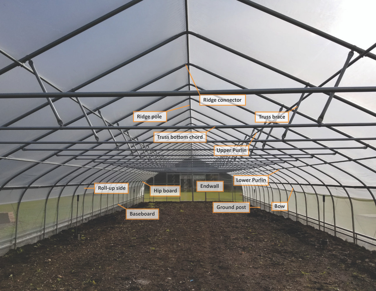 CT Greenhouse Truss Parts