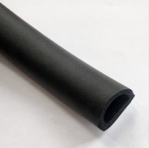 Black vent rail seal (per foot)